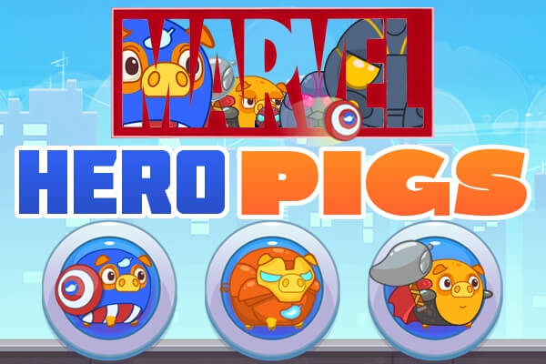 Marvel Hero Pigs